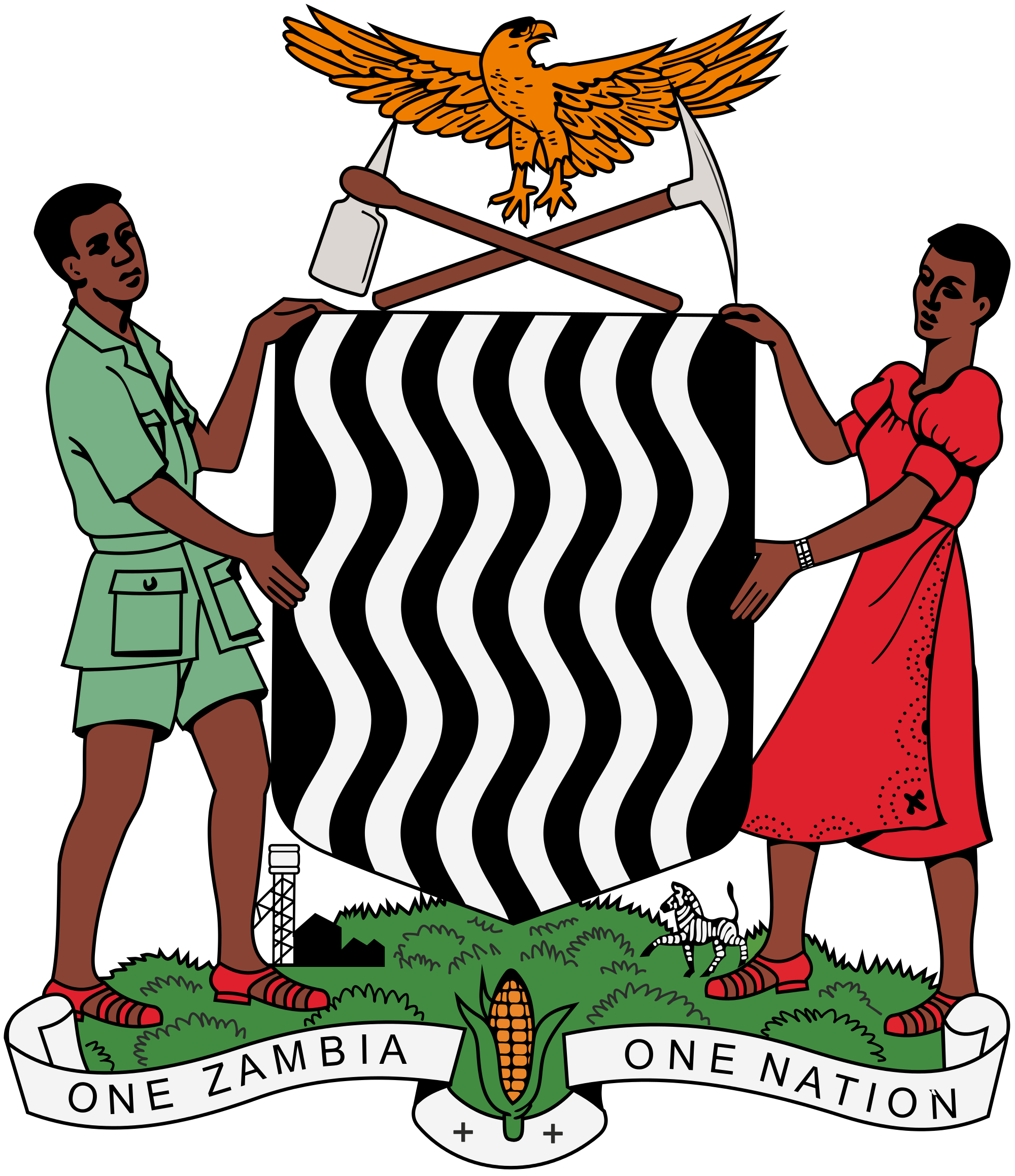 Zambia Coat of Arms